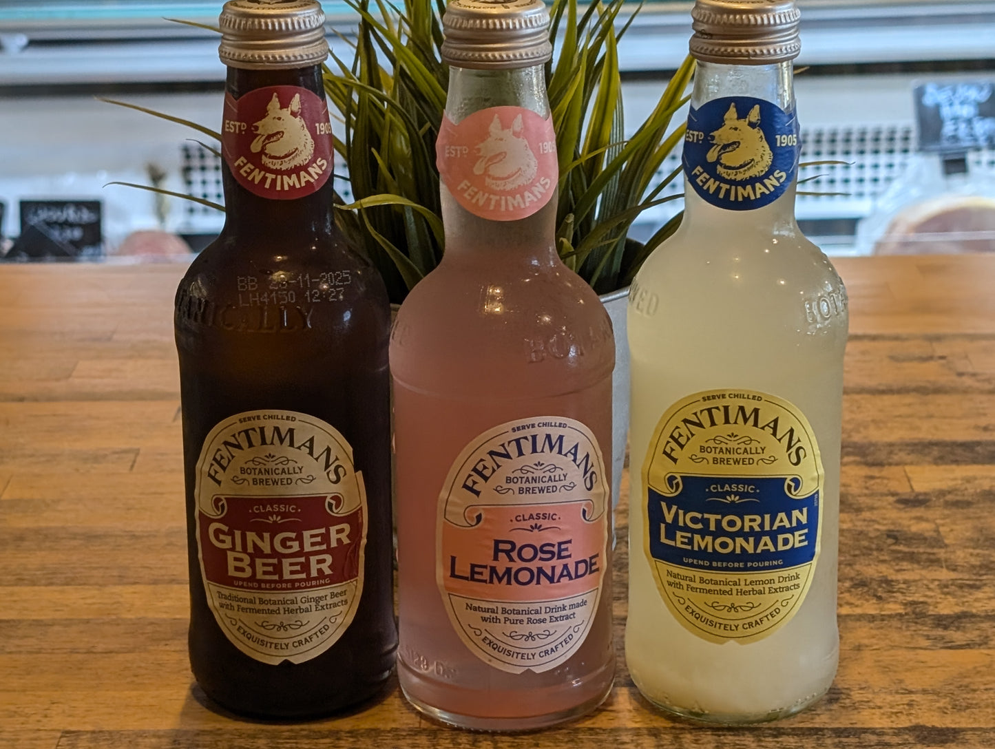 Fentiman range of light sparkling drinks