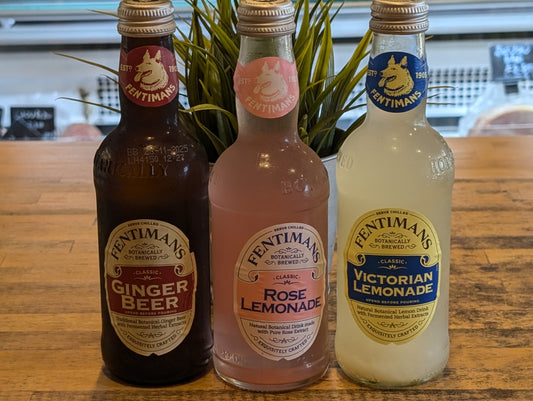 Fentiman range of light sparkling drinks