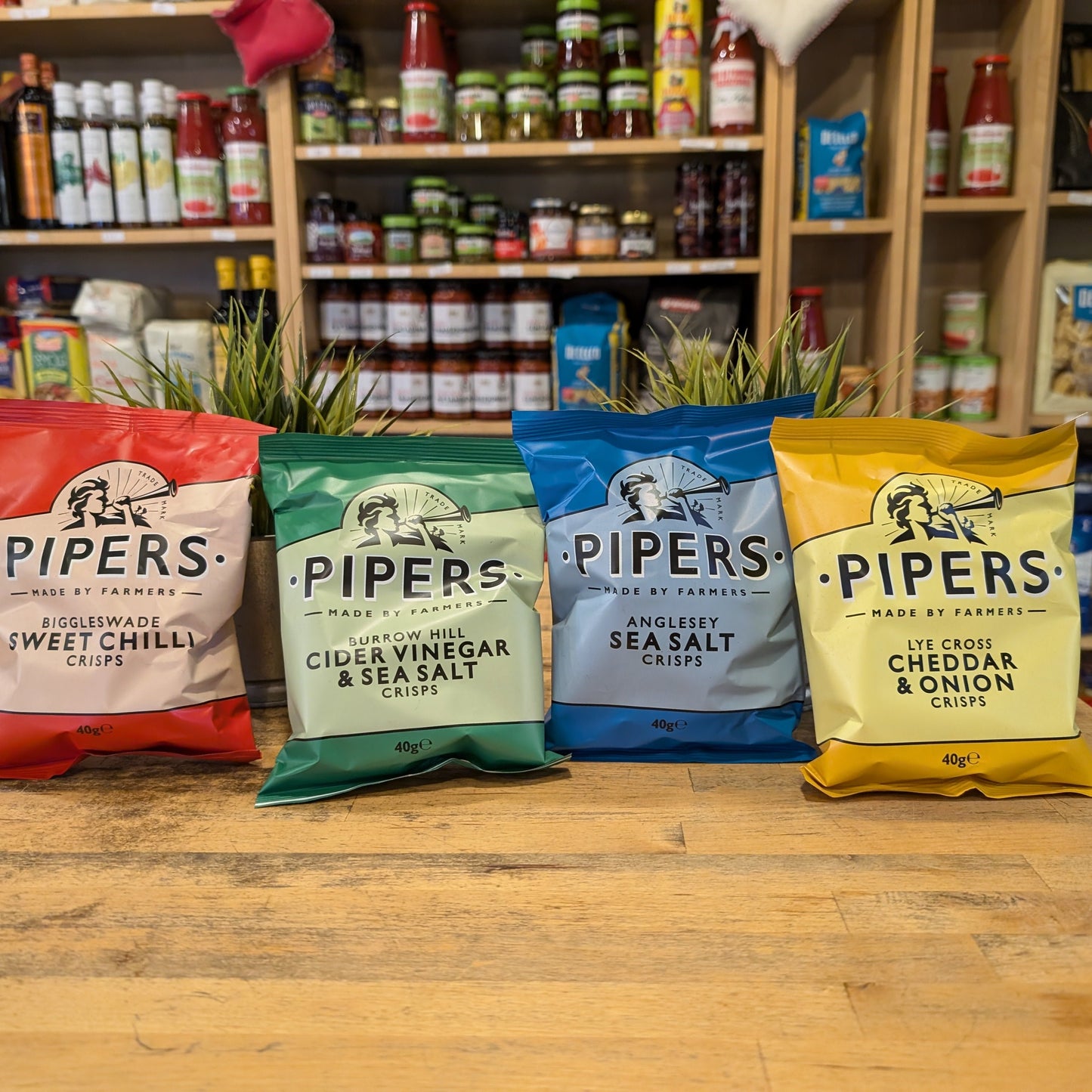 Pipers crisps