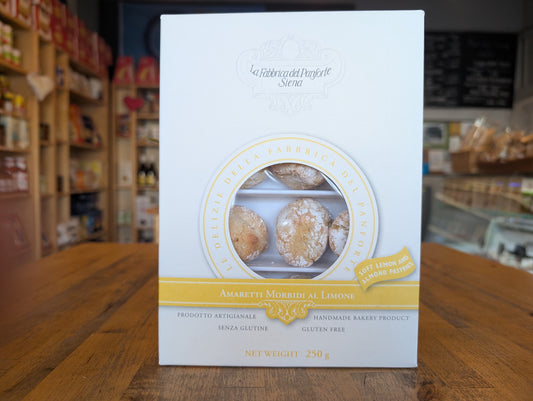 Amaretti morbidi limone