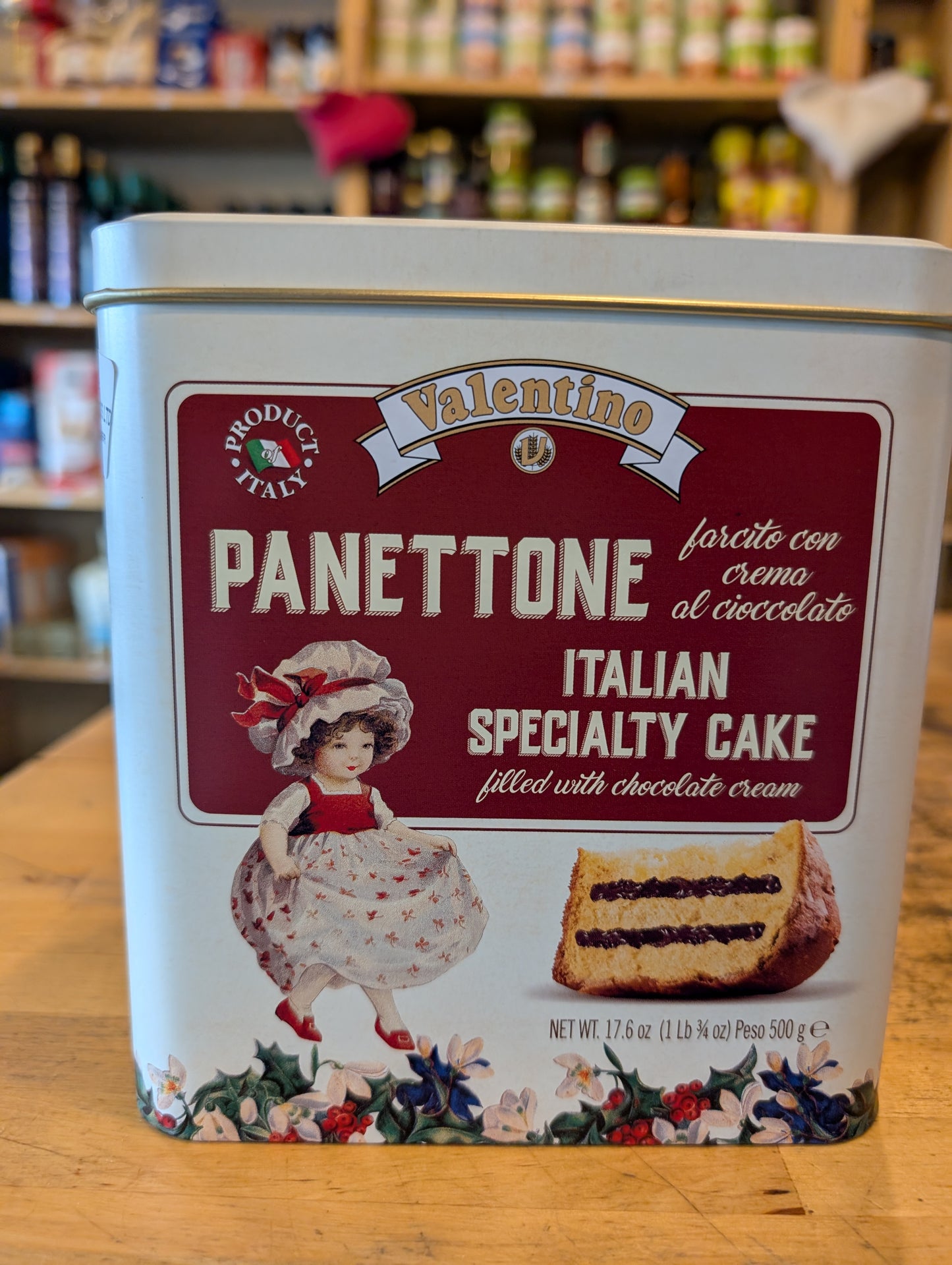 Panettone al cioccolato Valentino