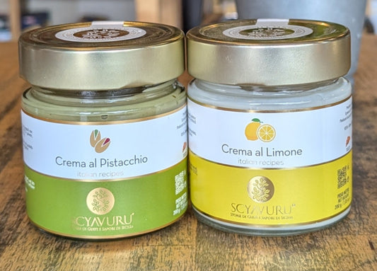 Crema di Pistachio or Lemon